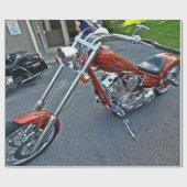 Papier Cadeau Papier d'emballage de vélo fait sur commande (Plat)