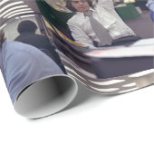 Papier Cadeau papier d'emballage de woodstein (Coin rond)