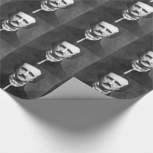 Papier Cadeau Papier d'emballage d'Edgar Allen Poe (Coin)