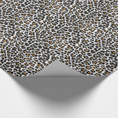 Papier Cadeau Papier d'emballage d'empreinte de léopard élégant (Coin)