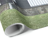 Papier Cadeau Papier d'emballage des couleurs d'automne (Coin rond)