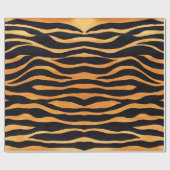 Papier Cadeau Papier d'emballage d'impression abstrait de tigre (Plat)
