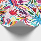 Papier Cadeau Papier d'emballage d'impression couleur Otomi (Coin)