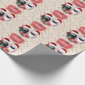 Papier Cadeau Papier d'emballage d'OEUFS du Joyeuses Fêtes (Coin)