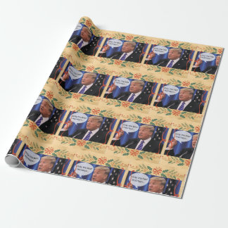 Papier Cadeau Papier d'emballage Donald Trump
