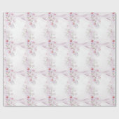 Papier Cadeau Papier d'emballage d'orchidée (Plat)