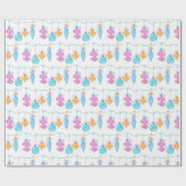 Papier Cadeau Papier d'emballage d'ornement (Plat)