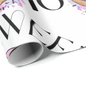 Papier Cadeau Papier d'emballage doux 16 (Coin rond)