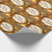 Papier Cadeau Papier d'emballage du bon thanksgiving 3 (Coin)