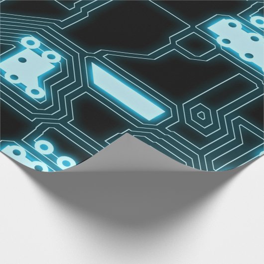 Papier Cadeau papier d'emballage du circuit imprimé (Coin)