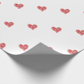 Papier Cadeau Papier d'emballage du coeur (Coin)