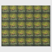 Papier Cadeau Papier d'emballage du début du printemps (Plat)