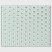 Papier Cadeau Papier d'emballage du dollar de sable d'été (Plat)