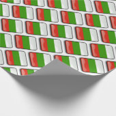 Papier Cadeau Papier d'emballage du drapeau bulgare (Coin)