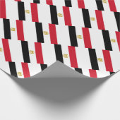 Papier Cadeau Papier d'emballage du drapeau égyptien (Coin)
