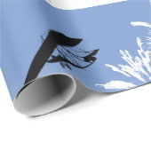 Papier Cadeau Papier d'emballage du jour de l'indépendance (Coin rond)