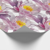 Papier Cadeau papier d'emballage du lis de ressort (Coin)