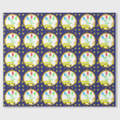 Papier Cadeau Papier d'emballage du meilleur maître d'école du (Plat)