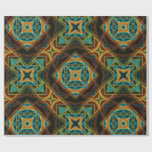 Papier Cadeau Papier d'emballage du Natif américain 19 modernes (Plat)