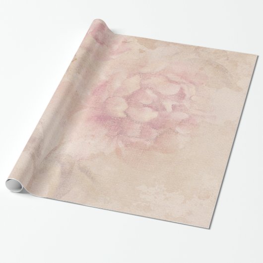 Papier Cadeau Papier d'emballage du style 51 floraux chics (Déroulé)