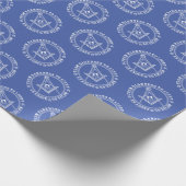Papier Cadeau Papier d'emballage du symbole de la franc-maçonner (Coin)
