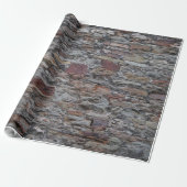 Papier Cadeau Papier d'emballage d'un ancien château (Déroulé)