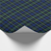 Papier Cadeau Papier d'emballage écossais de plaid de tartan de (Coin)