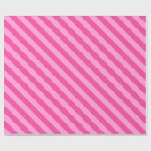 Papier Cadeau Papier d'emballage élégant en sucre de canne rose (Plat)