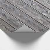 Papier Cadeau papier d'emballage en bois de grange (Coin)