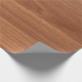 Papier Cadeau papier d'emballage en bois moyen (Coin)