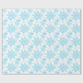 Papier Cadeau Papier d'emballage en cristal de glace congelé (Plat)