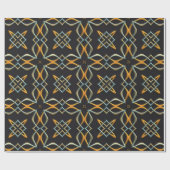 Papier Cadeau papier d'emballage en fibre de deux tons (Plat)