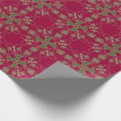 Papier Cadeau Papier d'emballage en letton Sun/Snowflake (Coin)