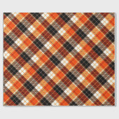 Papier Cadeau papier d'emballage en plastique d'automne (Plat)