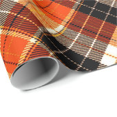 Papier Cadeau papier d'emballage en plastique d'automne (Coin rond)