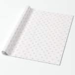 Papier Cadeau Papier d'emballage en pois rose<br><div class="desc">Papier d'emballage à pois rose clair</div>