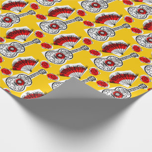 Papier Cadeau Papier d'emballage espagnol Souvenirs