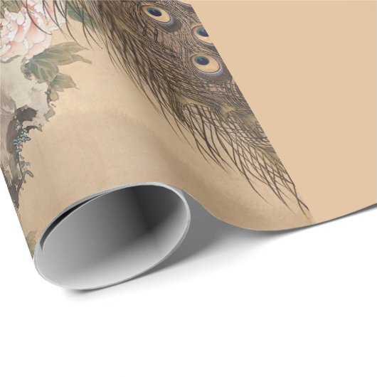 Papier Cadeau Papier d'emballage fait sur commande d'art (Coin rond)