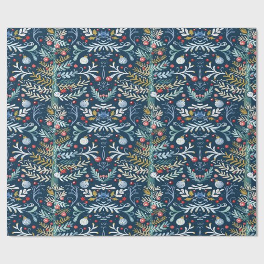 Papier Cadeau Papier d'emballage festif joyeux (Plat)