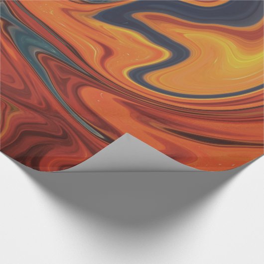 Papier Cadeau papier d'emballage feu et glace (Coin)