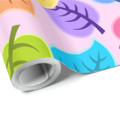 Papier Cadeau papier d'emballage feuille arc-en-ciel (Coin rond)