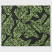 Papier Cadeau papier d'emballage feuille jungle (Plat)