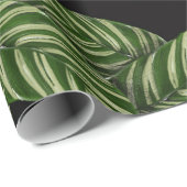 Papier Cadeau papier d'emballage feuille jungle (Coin rond)