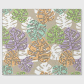 Papier Cadeau papier d'emballage feuille pastel (Plat)