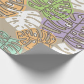 Papier Cadeau papier d'emballage feuille pastel (Coin)