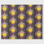 Papier Cadeau Papier d'emballage géométrique de style marocain (Plat)