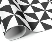 Papier Cadeau papier d'emballage géométrique triangles (Coin rond)