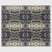 Papier Cadeau Papier d'emballage gravant en refief d'art de (Plat)