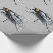 Papier Cadeau Papier d'emballage gris broché (Coin)