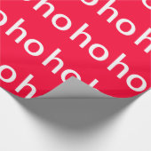 Papier Cadeau Papier d'emballage Ho-Ho-Ho (Coin)